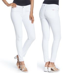 Hudson NWT Natalie Midrise Raw Hem Skinny Jeans